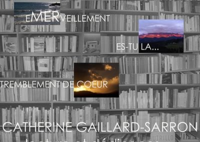 Filigrane Vernissage de 4 recueils de poèmes de Catherine-Gaillard-Sarron