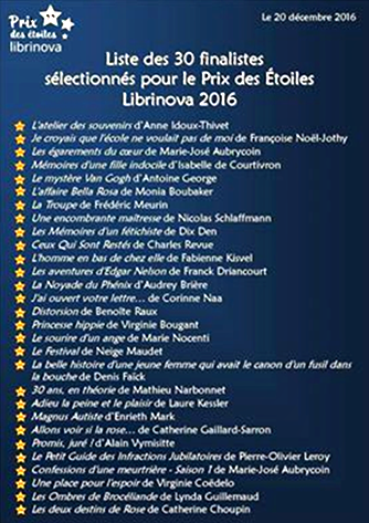 Finalistes Prix des Etoiles Librinova_20.12.16
