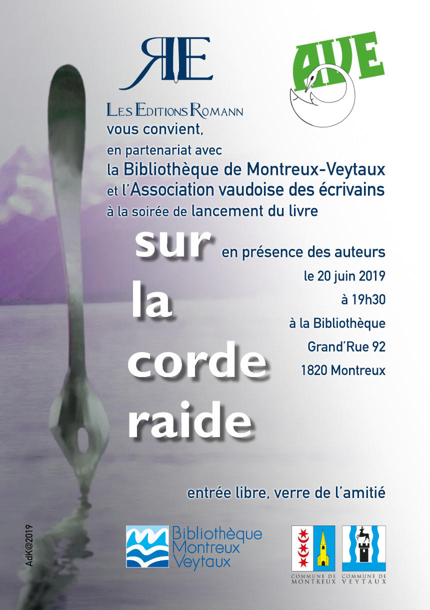 Vernissage Sillages AVE 20.6.19 à Montreux