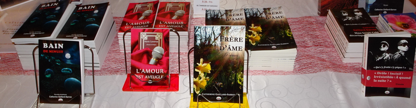 Vernissage Frère d’Âme, L’amour est aveugle et Bain de minuit le 30.11.19