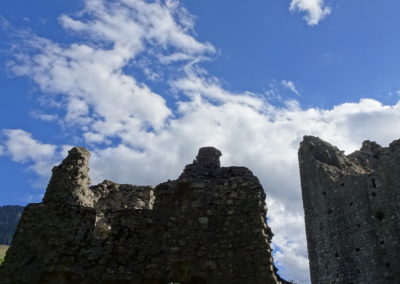 Ruines de Montsalvens - © Photo Catherine Gaillard-Sarron 9.9.22