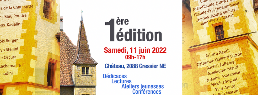 Salon du livre Au Château 11 juin 2022