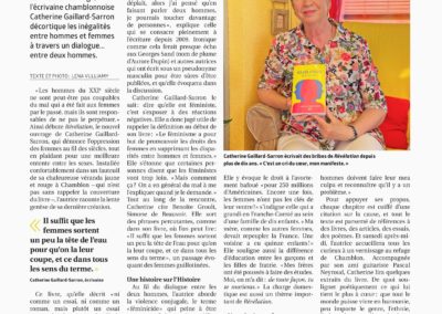 Article La Région 30.4.25