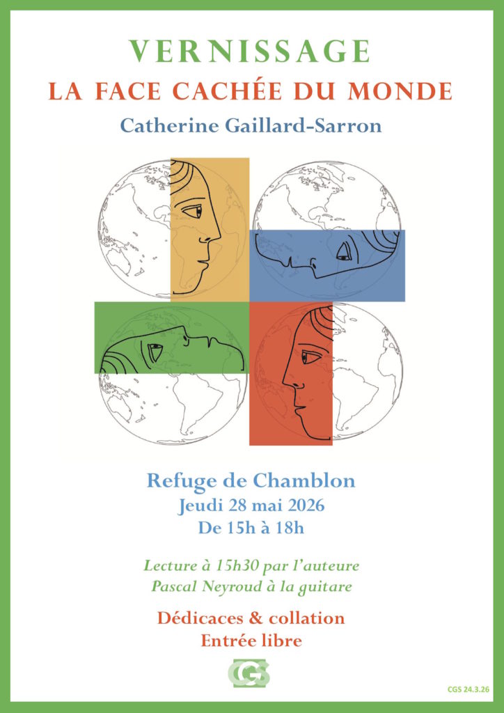 La Face cachée du monde, poèmes de Catherine Gaillard-Sarron. Couverture réalisée par Malgosia Pecherska - Chelkowska